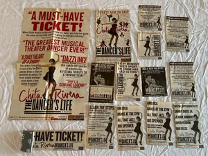 14 Chita Rivera A Dancer's Life Broadway Musical Zeitungsanzeigen SEHR SELTEN - Bild 1 von 1