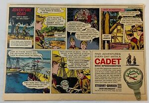 1965 Cadet Bike Speedometer cartoon ad ~ JAMESTOWN, VIRGINIA