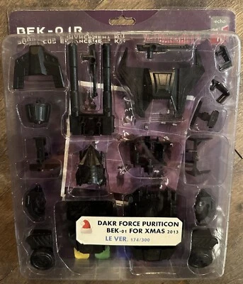 X-Transbots BEK-01R Boosticus Enhancement Kit BLACK Upgrade Bruticus Combiner - Image 1 of 2