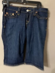 Pantaloncini jeans donna True Religion taglia 28 usati - Foto 1 di 10