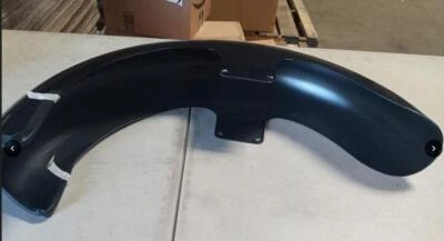 OS&D Advanblack Cosmic Blue Pearl 21" REVEAL FRONT FENDER FOR '09-'22 HARLEY - Image 1 of 3