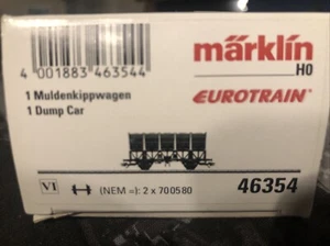 Märklin H0 46354, Muldenkippwagen, Schottertransport,  OVP - Bild 1 von 5