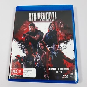 Resident Evil Welcome To Raccoon City Blu-ray PAL Movie VGC Avan Jogia - Picture 1 of 3