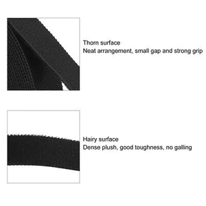 Hook And Loop Cable Ties Multipurpose Reusable Fastening Nylon Tape For Wire - Afbeelding 1 van 27