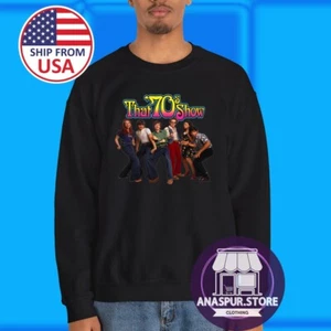That '70s Show Cast Negro Talla S-3XL - Imagen 1 de 1