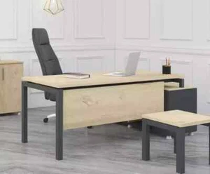 Eckschreibtisch Tisch Büro Tische Schreibtische Möbel Chefschreibtisch - Bild 1 von 1