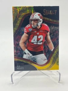2022 SELECT DRAFT T.J. WATT #132 GOLD LASER PRIZM SP - Picture 1 of 1