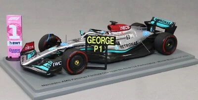 Spark Mercedes-AMG F1 W13 E Brazilian Grand Prix Win 2022 George Russell S8557 - Image 1 of 4
