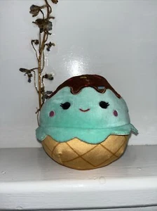 Squishmallows 5" Maya The Ice Cream Stożek Food Squad Pluszowy zestaw NOWY - Zdjęcie 1 z 4