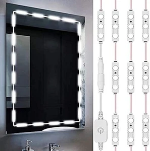 Led Mirror Lights, Vanity Make Up Strip Light, 10ft Ultra Bright White LED, D... - Picture 1 of 8