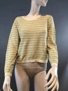 Veronica Pullover mit Bartstrick gestreift Größe L - Bild 1 von 12