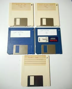 LOT disquettes 3x jeux Amiga : LOST PATROL, RORKE'S DRIFT, LORDS OF RISING SUN - Imagen 1 de 7