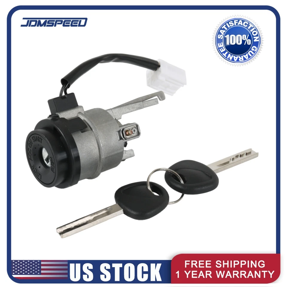 Ignition Lock Cylinder With 2 Keys Fit For Hyundai Accent 2012-17 81900-1RJ00 - Image 1 of 4