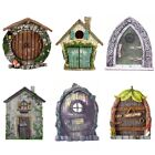 6PCS Miniature Fairy Door Garden Gnome Yard Art Sculpture-Home-Decoration