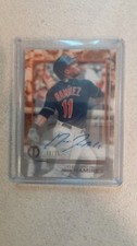 2019 Topps Tribute Tribute Autograph ORANGE #TA-JRA Jose Ramirez AUTO /25