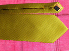 Pietro Baldini Gold Silk Necktie  L 58 Inch W 3.8 Designer