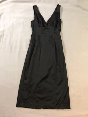 Maxi vestido Bebe para mujer pequeño negro sin mangas Foto 1 de 4