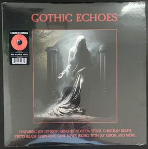 JOY DIVISION GOTHIC ECHOES RED MARBLE VINYL LP LIMITED NEW SEALED MINT - Picture 1 of 2