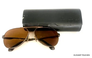 Vintage Sean John SJ 130S Bronze Pilot Sunglasses Adult Aviator lg Metal Frames - Picture 1 of 15