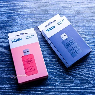 Adaptador USB sem fio 8BitDo 2, adaptador USB Bluetooth para vários controladores - Imagem 1 de 4