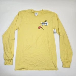 NWT Universal Studios Men Small Spongebob Squarepants Long Sleeve Tee Theme Park - Picture 1 of 13