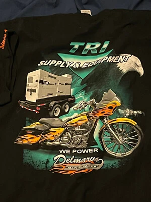 Camisa Delmarva Bike Week TRI Suministro y Equipo 2XL Foto 1 de 2