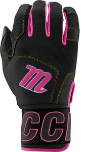 Guantes de bateo de béisbol/softbol Marucci Blacksmith para adultos MBG2BKSM - Imagen 1 de 2