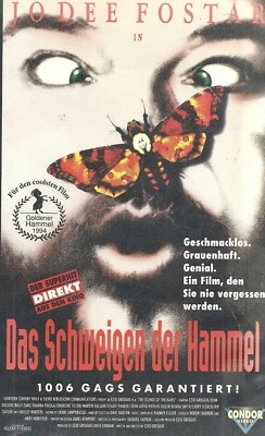 📼 Liebhaberstück: "DAS SCHWEIGEN DER HAMMEL", 1 VHS, Kultfilm - Bild 1 von 2
