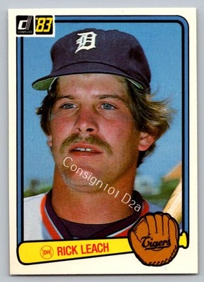 1983 Donruss #81 Rick Leach - Image 1 of 2