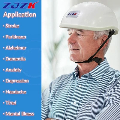 1070nm PBM Hirnstimulation Therapie für Alzheimer Schlaganfall Infrarot Licht Helm - Bild 1 von 4