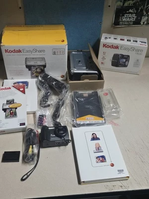 Kodak Digital Camera EasyShare DX7630 6.1MP TESTED +NEW BATTERY/CHARGER +PRINTER - Image 1 of 4
