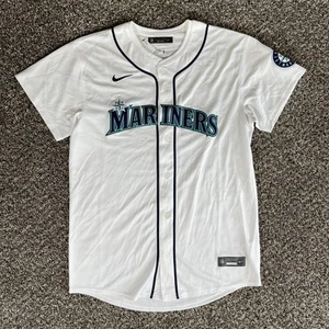 Nike Seattle Mariners MLB White Youth Jersey Size XL 18/20 - Picture 1 of 6