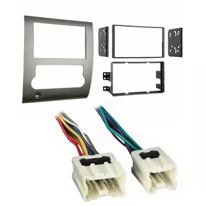 Fits 2008-2013 Nissan Titan Double DIN Car Radio Stereo Install Dash & Harness - Picture 1 of 4