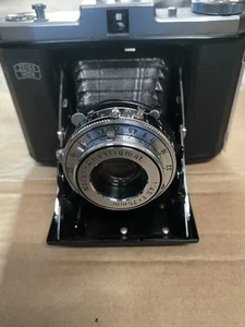 Ziess Ikon Nettar Novar Anastigmat 1:4,5 75mm Folding Camera Vintage with case - Picture 1 of 9