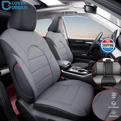 Coverdream Custom fit Camry Seat Covers Full set for 2012-2026 Toyota Camry Foto 1 de 4