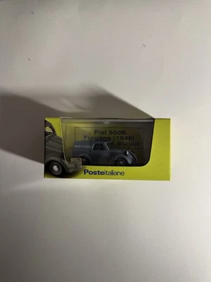 Fiat 500B Furgone Servizi P.T. Statali del 1948 - 1/43 Brumm Poste Italiane - Immagine 1 di 4