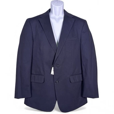 Nuevo con etiquetas Jos. A. Blazer Bank 100 % algodón 40R azul marino 2 botones Foto 1 de 4