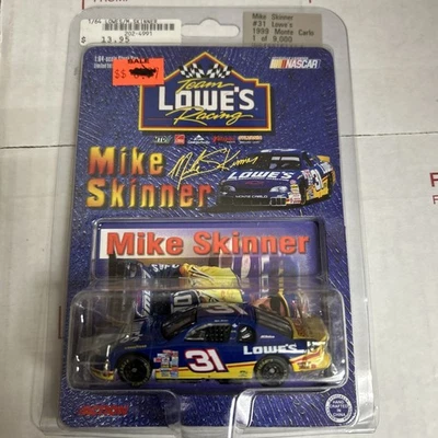 Mike Skinner #31 Lowe's 1999 Monte Carlo 1 de 9000, nuevo diecast 1/64 Foto 1 de 4