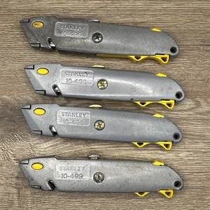 Lot E 4 Stanley 10-499 einziehbares Allzweckmesser, Teppichmesser Made in USA - Bild 1 von 2