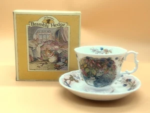 Royal Doulton Brambly Hedge Jill Barklem Autumn full size cup & saucer. Boxed. - Picture 1 of 11