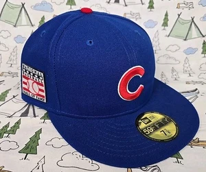 New Era Men's Chicago Cubs National Baseball Hall of Fame 59FIFTY 7 7/8 Fitted - Picture 1 of 8