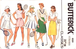 Butterick 6320 ~ Misses Tennis & Pickle Ball/Golf/Sports Attire - 16 - Picture 1 of 5