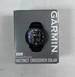 Garmin Instinct Crossover Solar Tactical Smartwatch - 010 02730 10 - Schwarz - Bild 1 von 15