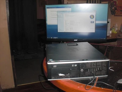 HP Compaq Pro 6305 Ag 500ghd 4 Gigs RAM Win 7 Pro Computer - Image 1 of 4