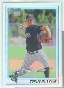 Curtis Petersen Florida Marlins 2010 Bowman Refractor