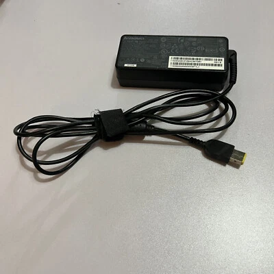 genuine used Lenovo 20V 3.25A 65W ADLX65NCC3A power Adapter laptop Charger #02 - Изображение 1 из 4