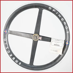 NOS SPINERGY 4 FOUR SPOKES FRONT WHEEL MTB VINTAGE WHEELS MOUNTAIN BIKE 26 - Picture 1 of 7