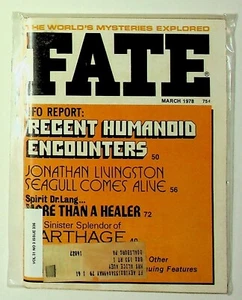 Fate Magazine March 1978 Recent Humanoid Encounters - Picture 1 of 2
