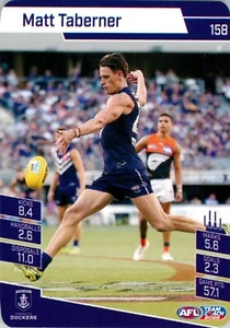 2022 FREMANTLE DOCKERS AFL Card MATT TABERNER Teamcoach - Bild 1 von 2