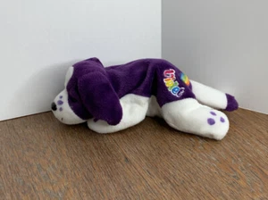 Vintage 1998 Lisa Frank Violet Fantastic World Sitzsack Plüsch lila Welpe Hund - Bild 1 von 8